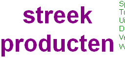 streek
producten